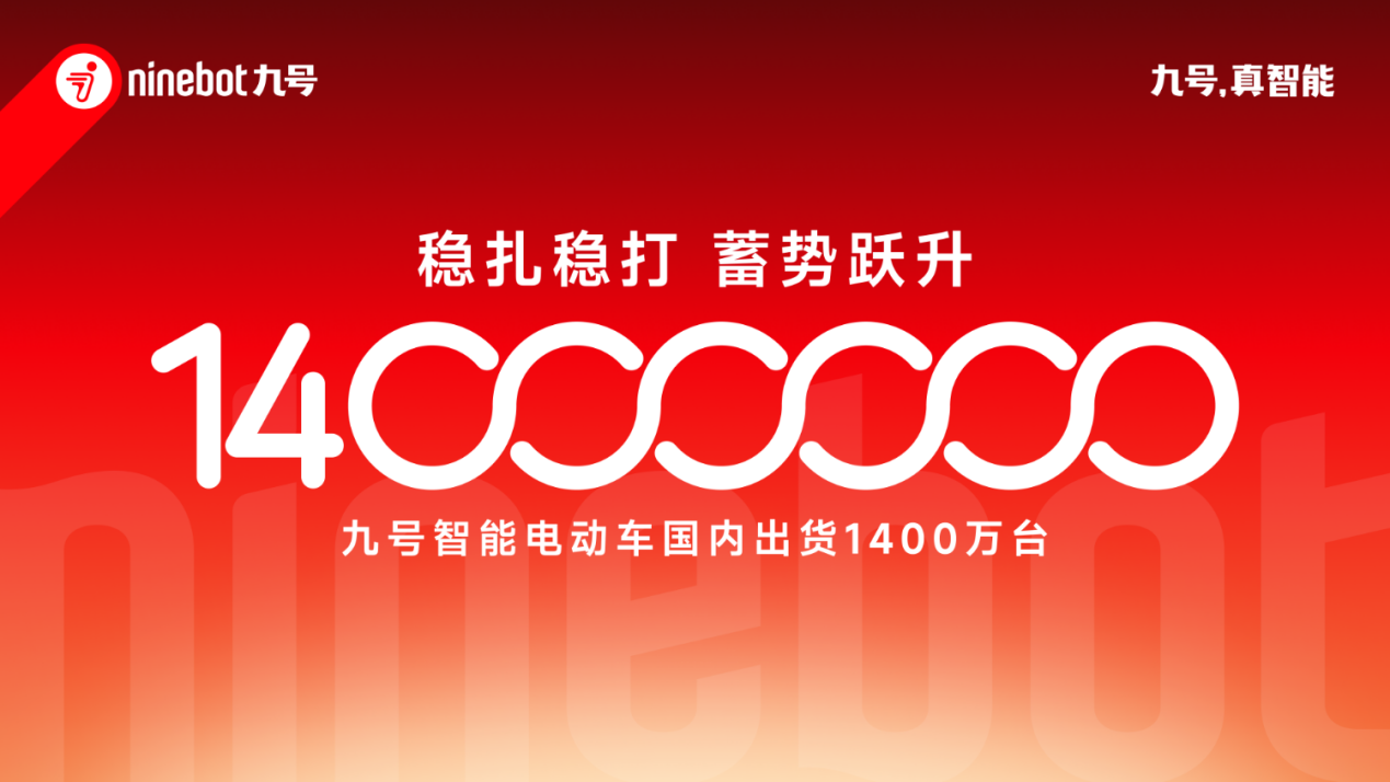 1400万台新里程碑，九号智能电动车以体系能力蓄势新增长