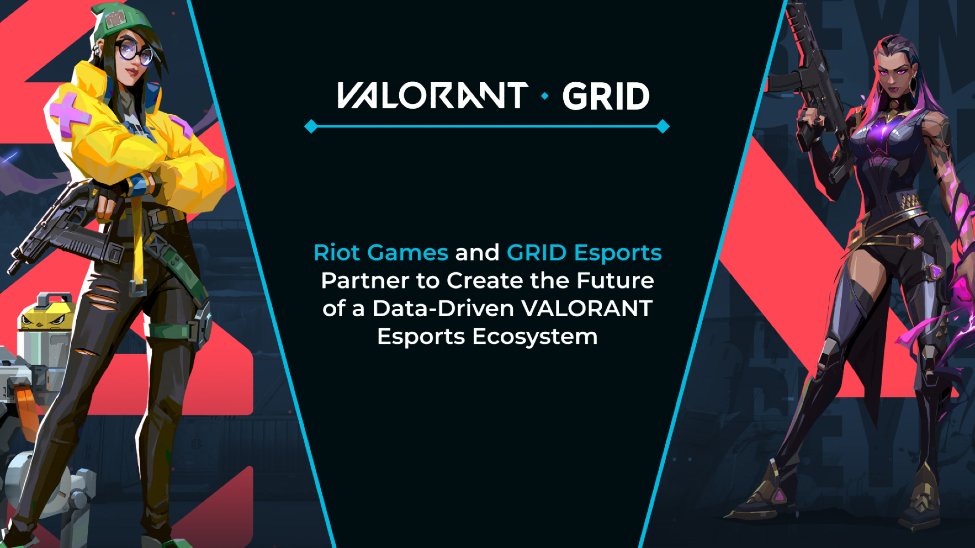 riotgames与gridesports达成合作共同创建valorant数据生态系统