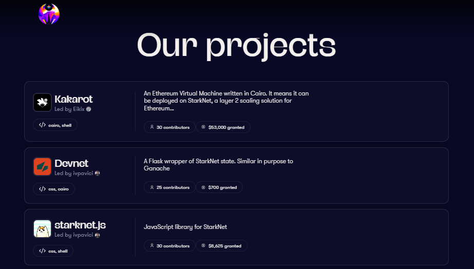 StarkNet创新项目一览：开发者、艺术家与玩家还有哪些新机会？