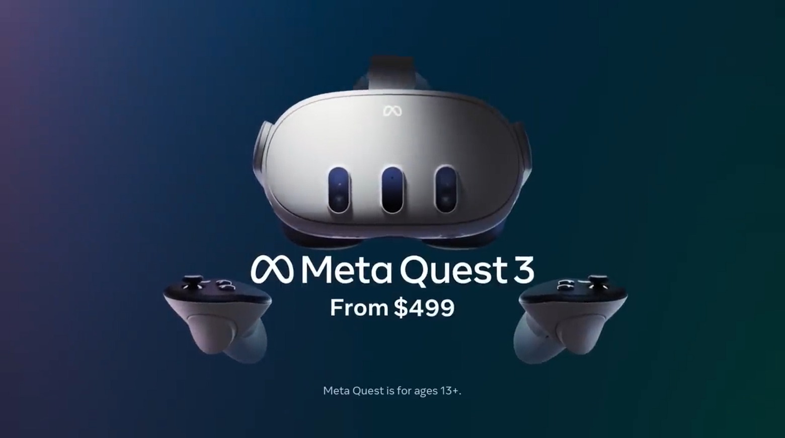 硬刚苹果MR头显！扎克伯格突然发布Meta Quest 3，仅售499美元！