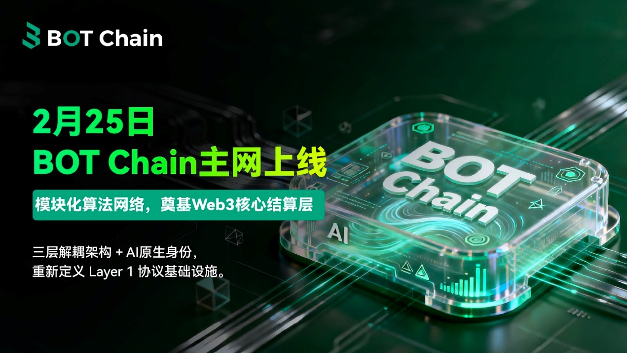 BOT Chain主网上线倒计时：模块化算法网络能否破解公链十年困局？