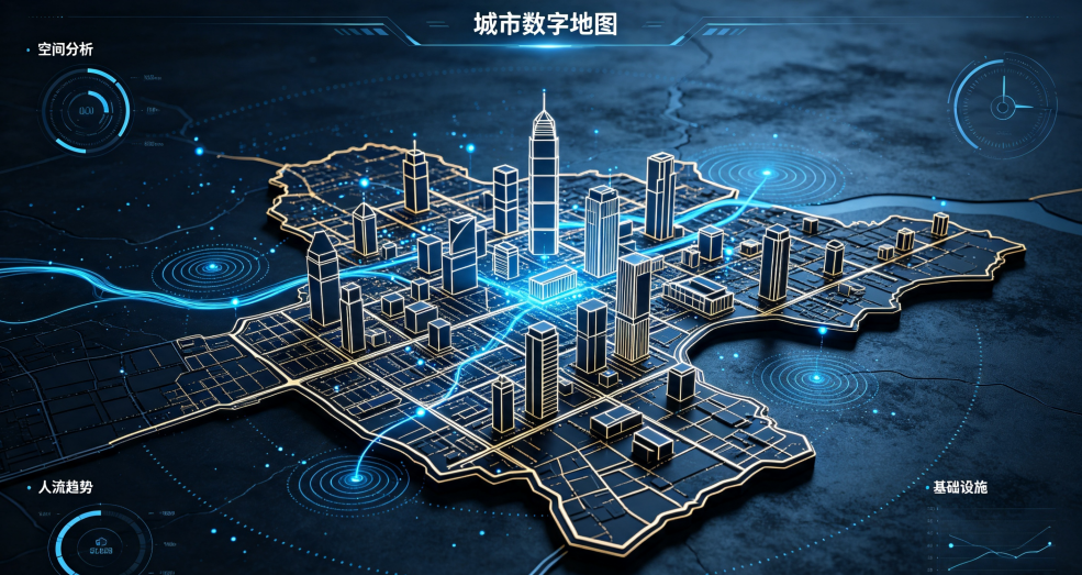 城市数字地图生成