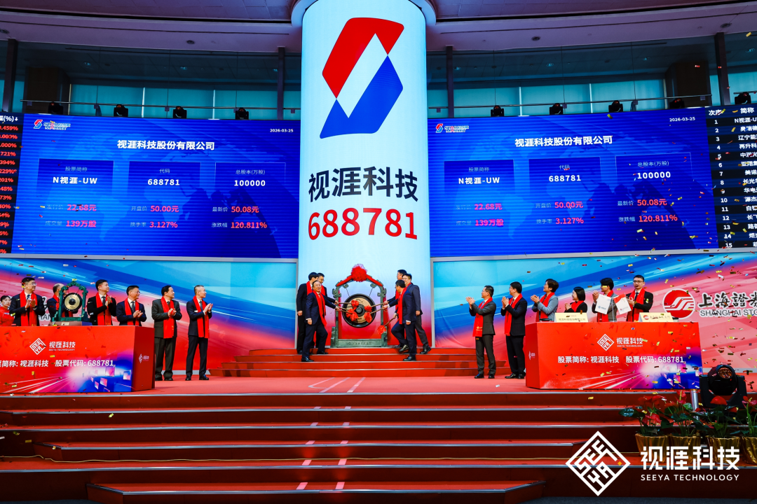 Micro-OLED赛道马年“第一股”，视涯科技今日挂牌上市科创板