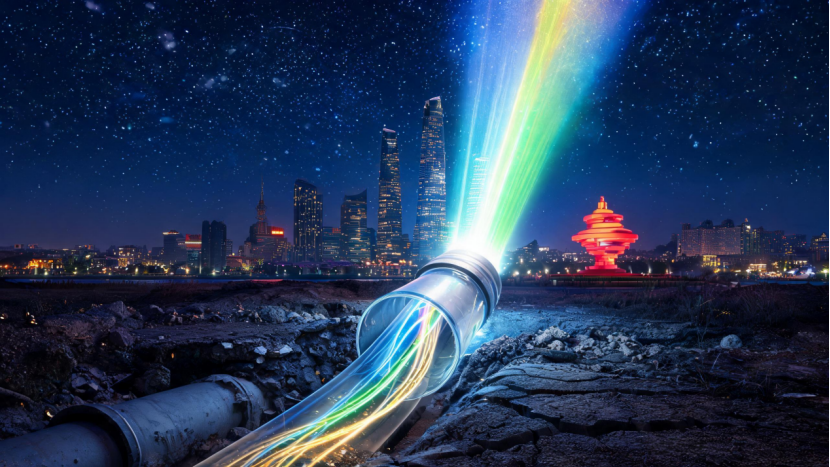 趋势丨全球首条S+C+L三波段光缆在青岛开通，光通信商用化迎来突破