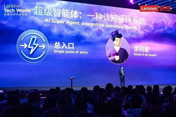 联想亮相AR眼镜，视其为超级智能体重要终端入口